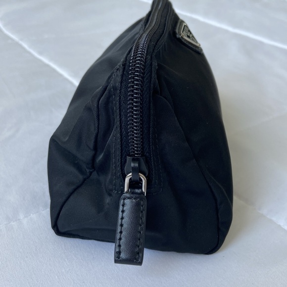 Prada Black Small Nylon Pouch - Picture 6 of 13